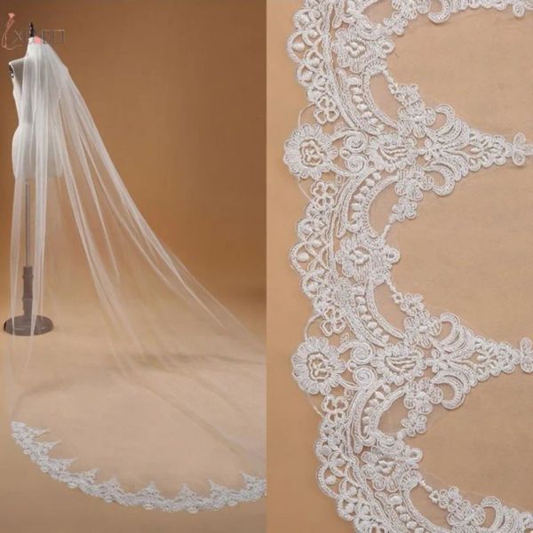 USA SPEDIZIONE IMMEDIATIVA IMMEDIATICHE BIANCO/IVORY BARILE 3M LUNGHITÀ 1 STANTE VELE FAREZZO CON IL MEGO CHE PICCI ACCESSO BRIDAL VEILE ACCESSORI DI MATURA DI MADURA 60PCS/CAMON