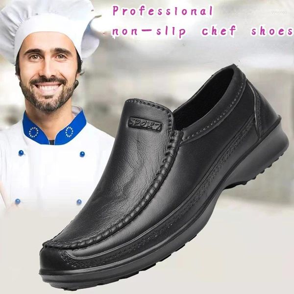 Sapatos casuais 2024 homens chef trabalho pescador impermeável e à prova de óleo ao ar livre luz caminhadas botas de chuva homens