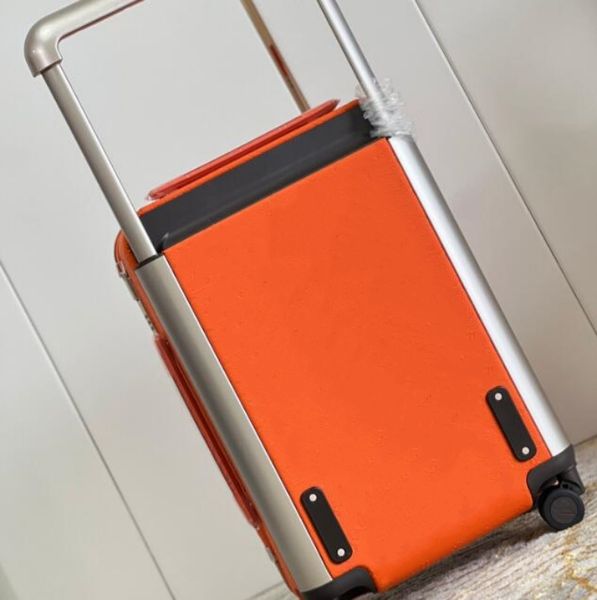 Designer-Gepäck zum Einsteigen, rollender Lage-Koffer, hochwertiger Reise-Universal-Trolley für Herren und Damen, Gepäckträger, Designer-Luxus-Koffer