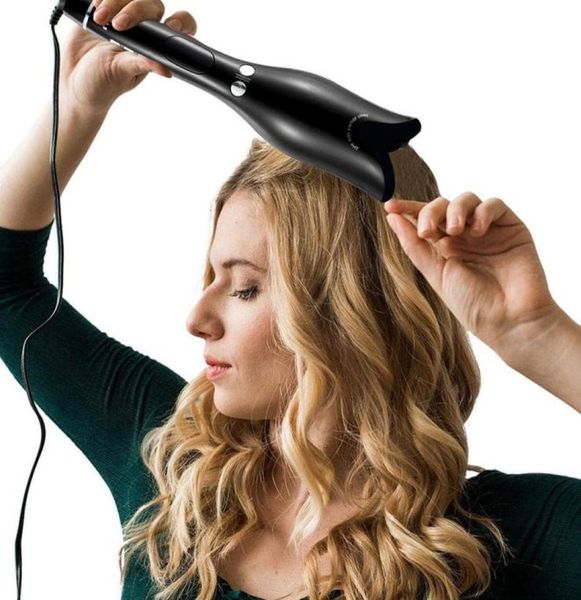 Ferro arricciacapelli LCD multifunzione a forma di rosa Bigodino per capelli professionale Strumenti per lo styling Bigodini Bacchetta Waver Curl Ricci automatici Air3785287