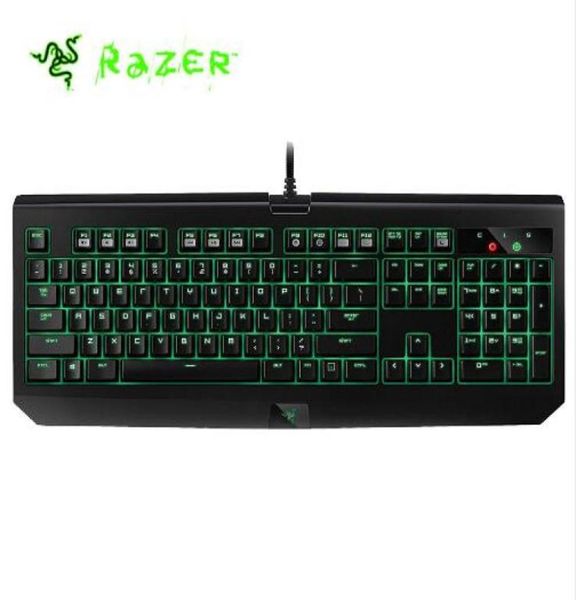 Оригинальная проводная игровая клавиатура Razer Blackwidow Ultimate 2022, программируемые зеленые переключатели с подсветкой, механическая клавиатура американского макета8996749