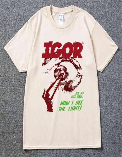 Golf Igor Tyler Yaratıcı Rapçi Hip Hop Müzik Siyah T-Shirt Pamuk Erkek Tişört Yeni Sıradan Tee Unisex Swag Tshirt1467173