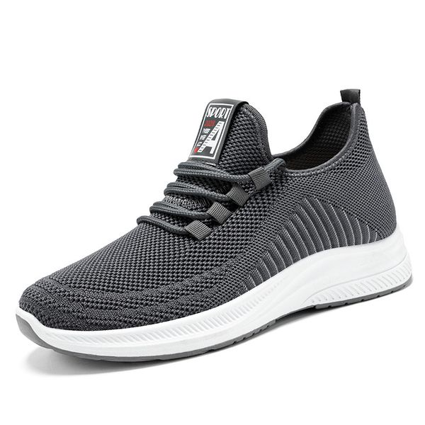 Uomo Donna Scarpe da ginnastica traspiranti Grigio Nero Sport all'aria aperta Scarpe da ginnastica Sneakers GAI tdnsdn