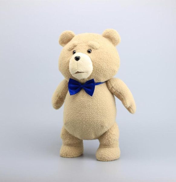 18quot 45CM Teddy Bear TED giocattoli di peluche con cravatta blu pirata Teddy bambole di peluche morbide regali per bambini LJ2009021741212