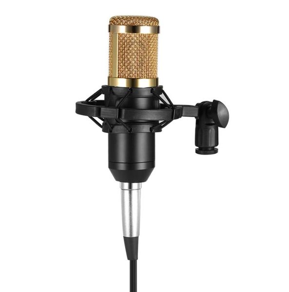 Microfono a condensatore USB professionale Palmare BM 800 Microfoni audio da studio Registrazione con supporto antiurto per computer karaoke KTV6297116