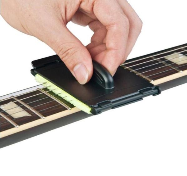 Guitarra elétrica baixo cordas purificador fingerboard esfregar ferramenta de limpeza cuidados manutenção baixo mais limpo guitarra acessórios8796872