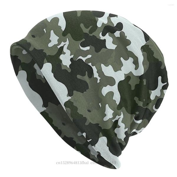 Berretti Skullies Berretti Berretti Army Camouflage Pattern Set Cappello sottile Autunno Primavera Cappelli a cuffia Uomo Donna Berretto da sci unisex