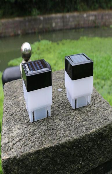 Luzes solares para jardim, cerca, à prova d'água, área externa, led, tampa, jardim, quintal, piscina, lâmpada quadrada, iluminação de emergência, crestech1687683584