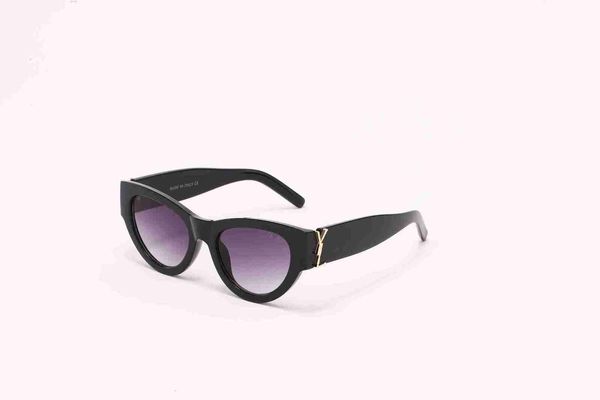 Óculos de sol designer feminino e masculino óculos de sol y s para mulher opcional polarizado uv400 lentes de proteção óculos de sol l6