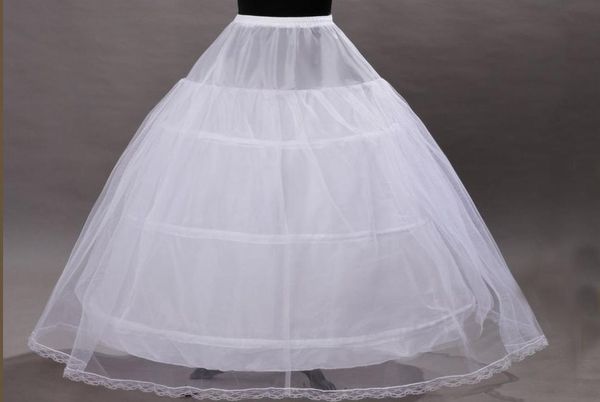 Auf Lager 3 Hoop Ballkleid Braut Petticoat Bone Full Crionline Petticoat Hochzeitsrock Slip Neu 1295994