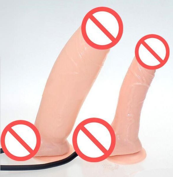 Giocattoli del sesso Grande dildo gonfiabile Realistico pene gonfiabile di grandi dimensioni per donne e prodotti del sesso gay per adulti S6685527