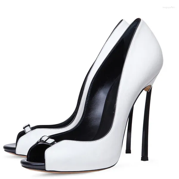 Scarpe eleganti Décolleté con punta aperta e fibbia piccola Décolleté con tacco a lama da donna Metallico Singolo Slip basso sexy su banchetto da donna