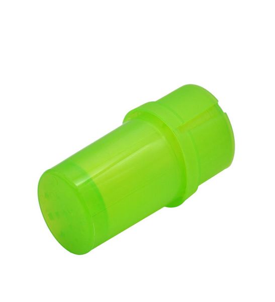 Moedor de plástico em forma de garrafa inteira Moedor de plástico hermético à prova de cheiro de plástico de grau médico à prova de cheiro de ervas de tabaco facto2996767