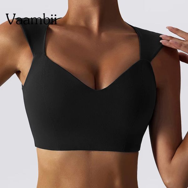 T-shirt Donne senza anello in acciaio Raccogli la canotta da allenamento per biancheria intima reggiseno sportiva per donne Summer Nuovo stile traspirante e abbigliamento esterno traspirante e giubbotto