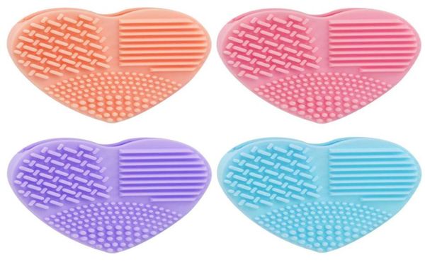 GUANYULAN Maquiagem Esponja Escova Ovo para Limpeza Pincéis de Maquiagem Silicone Brushegg Dedo Luva Make Up Brush Cleaner Cor Random6948375