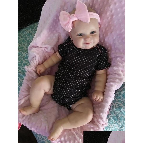 Bambole Npk 5060Cm Due Opzioni Reborn Baby Doll Bambino Real Soft Touch Maddie Con Capelli Consegnati Fatti A Mano Di Alta Qualità 230826 Drop Del Dhrsw