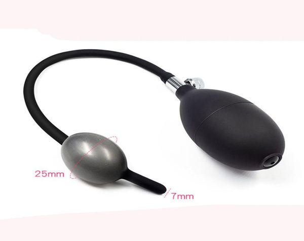 Brinquedo sexual masculino cateter inflável silicone oco pênis plug dilatadores uretrais cateteres sons alongamento brinquedos sexuais jogo adulto para 9294813