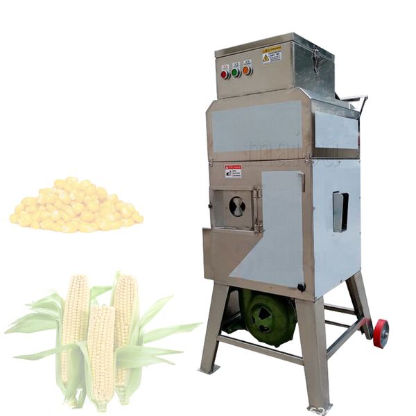 Máquina debulhadora de milho doce fresco profissional máquina de descascador de milho