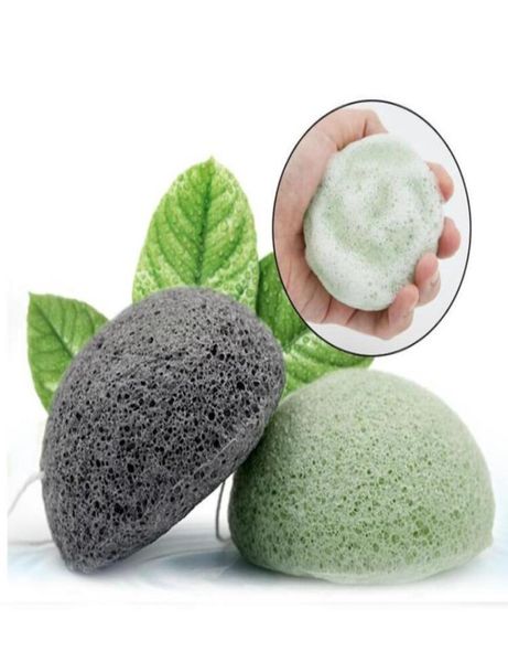 Пуховка для лица Очищающая губка для мытья лица Konjac Konnyaku Exfoliator Очищающая губка для ухода за лицом Инструменты для макияжа 2410621