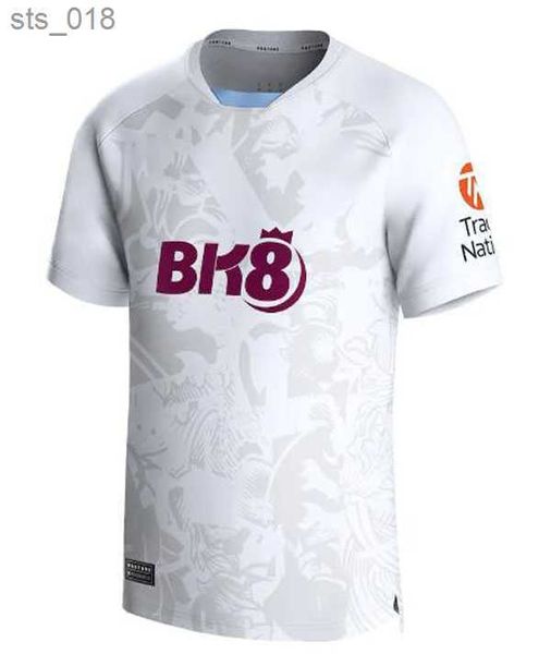 Basketball-Trikots Trikots Kinder-Kit Heim 2023 2024 Aston Villas Fußballtrikot Training Auswärtsfans Spielerversion Camisetas Futbol MINGS McginnH240308