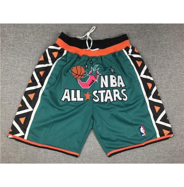 73 MAGLIE economiche MAGLIE DA BASKET ABBIGLIAMENTO SPORTIVO SXXL 96 ALL STAR PANTALONCINI CON TASCHE VERDI economici cucite Maglie da basket da uomo3670575