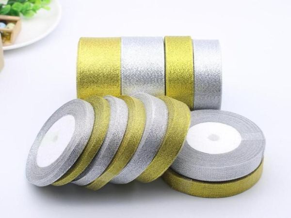 250 Yardsroll Handgefertigtes Gold- und Silberzwiebelband mit metallischem Glanz, Hochzeit, Weihnachtsdekoration, DIY-Gurtband, Karte, Geschenkverpackung7517688