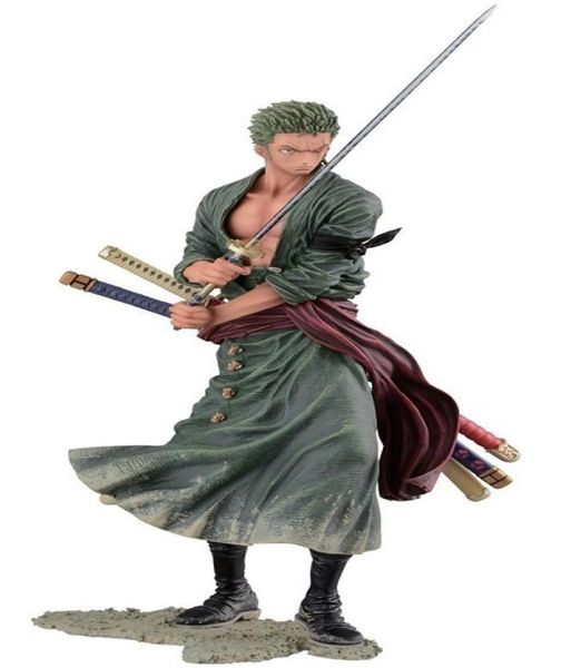 Ace Luffy Sabo Action Roronoa Zoro Şekil 20cm PVC Karikatür Heykelcik Tek Parça Oyuncaklar Juguetes C190415018013057