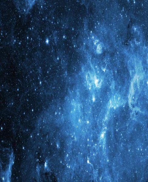 Benutzerdefinierte Wandbilder Helle sternenklare Weltraumsterne Tapete Schlafzimmer TV-Hintergrund Galaxie-Themen-Tapete1511316
