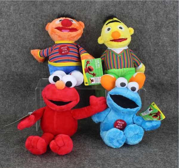 23 cm Sesamstraße Elmo Cookie Ernie Bert Gefüllte Plüschpuppe Stofftiere Für Kinder 6012529