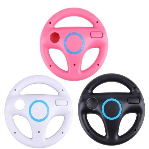 Volante de plástico para jogos de corrida de kart, console de controle remoto, 5 cores r209266241