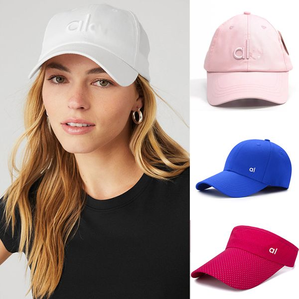 Tasarımcı Cap Ball-Hizmet Kapalı Kapak Yoga Buaseball Şapka Moda Yaz Kadın Hafifler Sunvisor Şapka Giyim Seyahat Airlift Güneş Görüntüyü Hediye