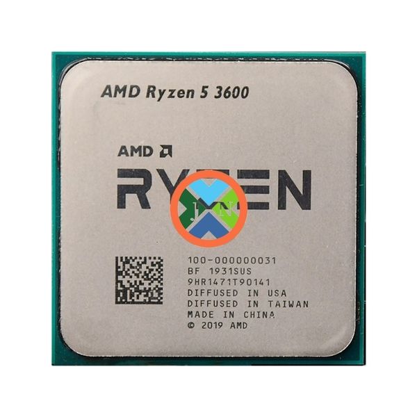 Processore CPU Ryzen 5 3600 R5 3600 36 GHz SixCore TwelveThread 7NM 65W L332M 100000000031 Presa AM4 240219