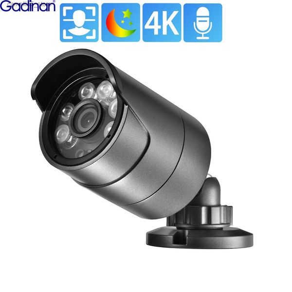 Baby Monitor Camera Gadinan 4K 8MP Sicurezza POE AI Face Detection Audio IP IP66 Monitoraggio CCTV esterno Full Color Night P2P Q240308