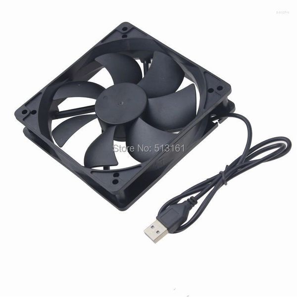 Lüfter Kühlungen Lüfter Kühlungen Teile/Los Gdstime 120X120X25Mm 12025 PC Computer 5V 2Pin 120Mm USB DC Kühlung Fanfans Drop Delivery Com Dhngb