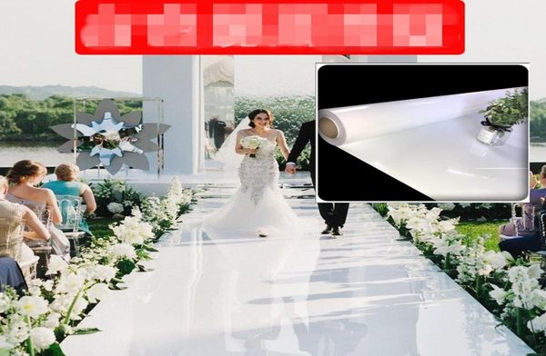 Hochzeits-Mittelstücke bevorzugen weiße Farbe, Spiegel, Teppich, Gangläufer, 1 m, 12 m, 15 m, 2 m breit, Hochzeitshintergrund, Dekoration, Shooting-Requisite3942579