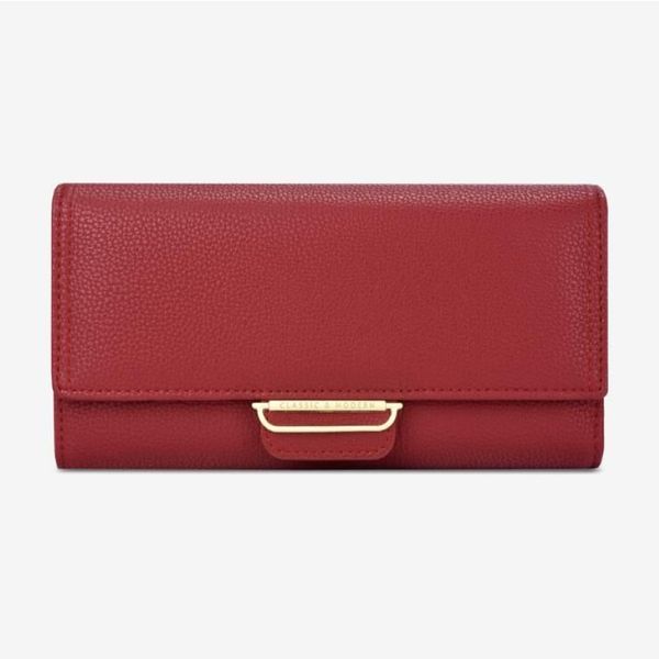 Damen-Geldbörse, multifunktional, modisch, einfache Handtasche, Multi-Karten-Geldbörse, pure266P