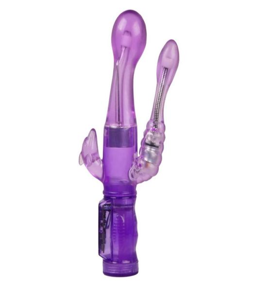 BAILE KlitorisAnalVagina G-punkt Dreifache Stimulation Rotation Kaninchen Vibrator Dildo Vibrator Sex Spielzeug für Frau Sex Produkte 179018014950