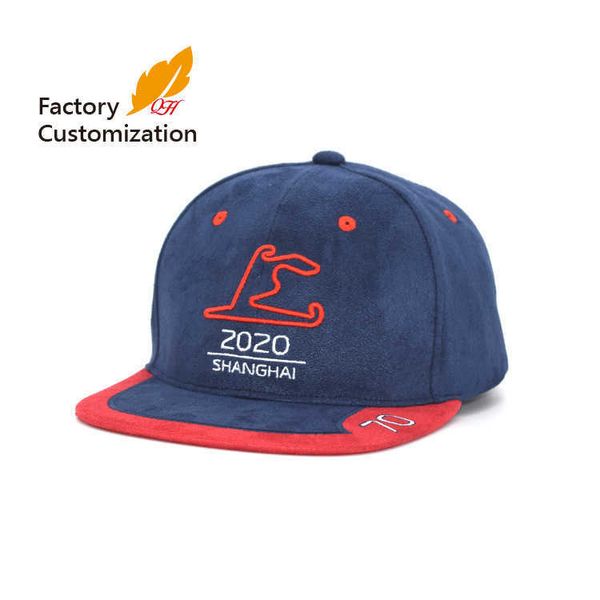 Замшевая шляпа с плоским языком, Шанхай F1 Racing, памятный подарок, бейсбольная шляпа с плоским языком, бейсбольная кепка SNAPBACK