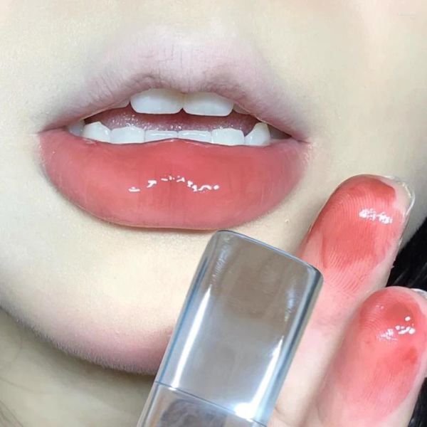 Lip Gloss 5 Cores Espelho Água À Prova D 'Água Óleo Hidratante Líquido Batom Plumping Sexy Tint Maquiagem Cosméticos Coreanos