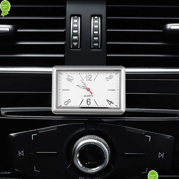 Andere Autoteile Neue Mode Auto Uhr Armaturenbrett Quarzuhr Aufkleber Strap On Air Vent On-Board Truck Off Road Caravan Marine Motive Dhwqv