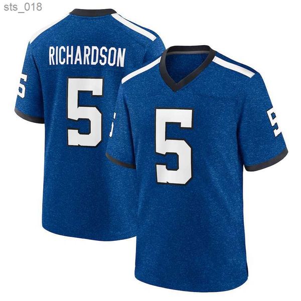 Camisas De Futebol 5 Anthony Richardson 11 Michael Pittman Jr. 10 Gardner Minshew II 18 Peyton Manning 23 Kenny Moore 53 Darius LeonarH240308