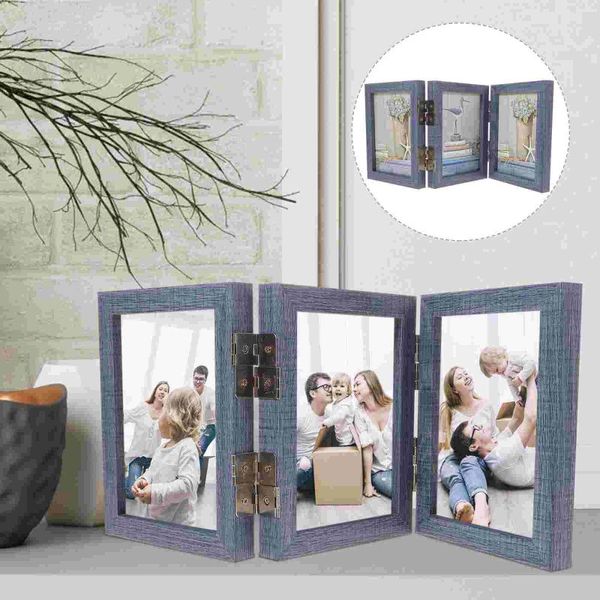 Quadros Po Frame Desk Imagem Household Desktop Office Decor Decore Titular Vintage Fodable Home Glass Bolsas