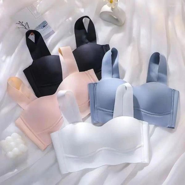 BRAS Kablosuz Kadın Sütyen Anti-Sagging Küçük Büyük Büst Push Up Bralette Tam Kapsam İnce Balkon