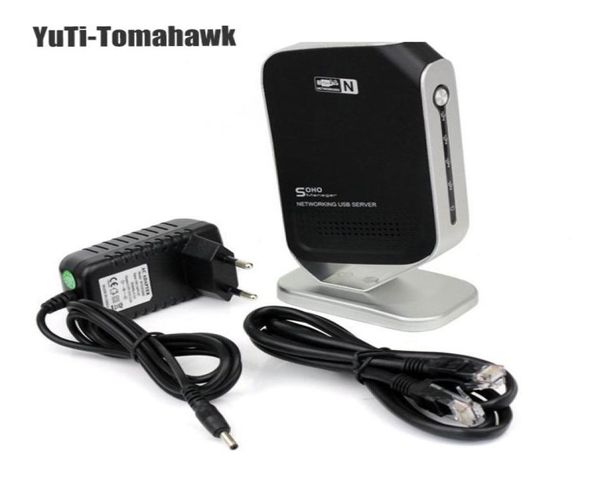 4-Port-Netzwerk-USB-20-Druckserver-Drucker, gemeinsame Nutzung von 4 USB-HUB-Geräten, 100-Mbit/s-Netzwerk-über-Ethernet-Druckserver3311642