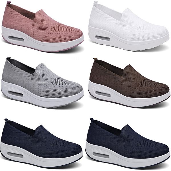 nuove scarpe da donna casual traspiranti da uomo con superficie in rete intrecciata GAI con suola pigra e spessa scarpe a dondolo sportive con cuscino rialzato 35-45 27