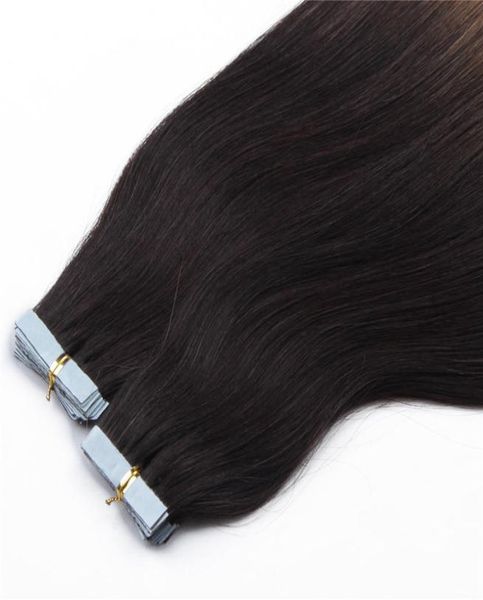 Всего 20039039100 Человеческие волосы PU EMY Tape Skin для наращивания волос 25 гшт. Цвет 33 40 шт. 100 г Прямые волосы5907687