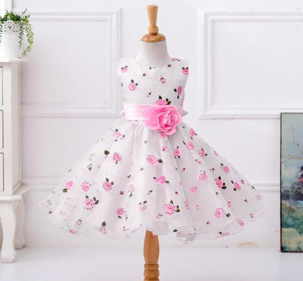 Abito tutu estivo per ragazze Abiti Abbigliamento per bambini Eventi di nozze Abito per ragazza di fiori Costumi per feste di compleanno Abbigliamento per bambini 8T4502906