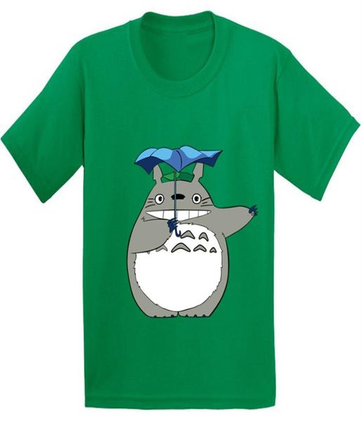 100 cotoneGiappone Anime Totoro Modello T-shirt per bambini Cartone animato per bambini Divertente Tshirt RagazziRagazze Abiti manica cortaGKT212 Y2007047196372