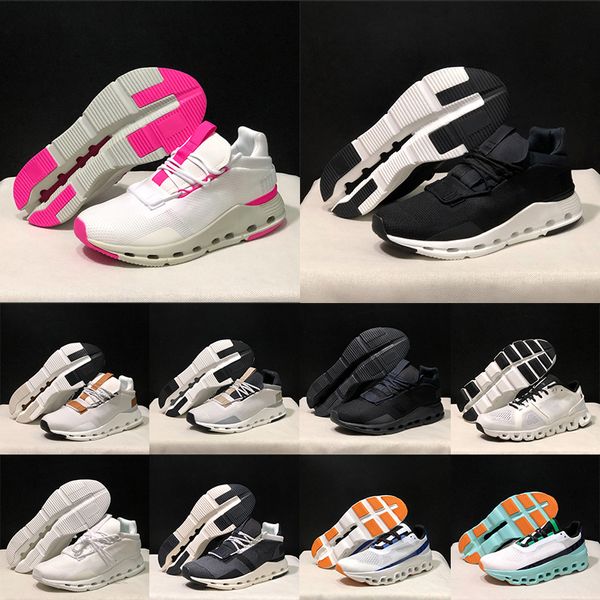 Top-Qualität Cloud Shoes Damen-Laufschuh Clouds White Pearl Brown Pink Foam Phantom Black Grey Rose Sand Mesh Jogging-Trainer OG Original Tennis Sports Sneakers