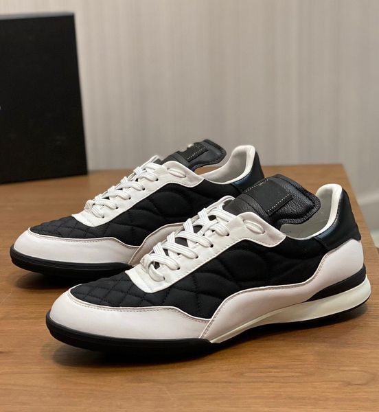 Moda elegante griglia uomo sneakers scarpe pelle di vitello scamosciata pelle scamosciata check runner sport shox matrimonio, festa, abito comfort quotidiano scarpe da ginnastica calzature all'ingrosso EU38-46